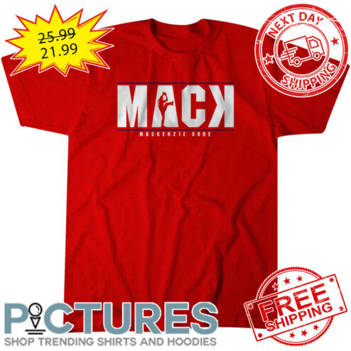 MacKenzie Gore Mack Washington Nationals MLB shirt