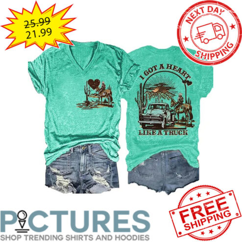 Cowboys I Got A Heart Like A Truck Vintage shirt