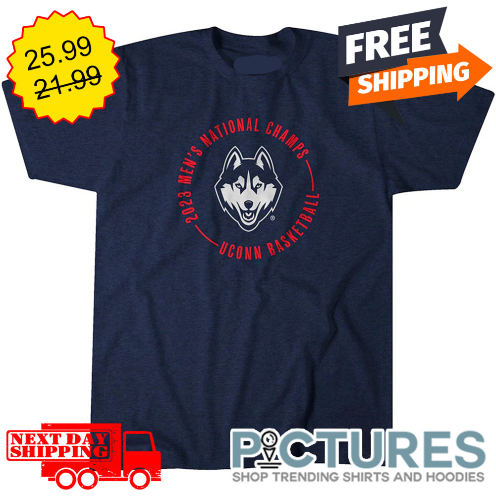 UConn Huskies 2023 Men's National Champs NCAA Division shirt