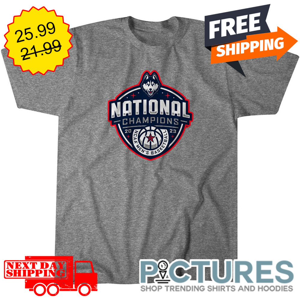 UConn Huskies National Champions 2023 NCAA Men's Basketball shirt