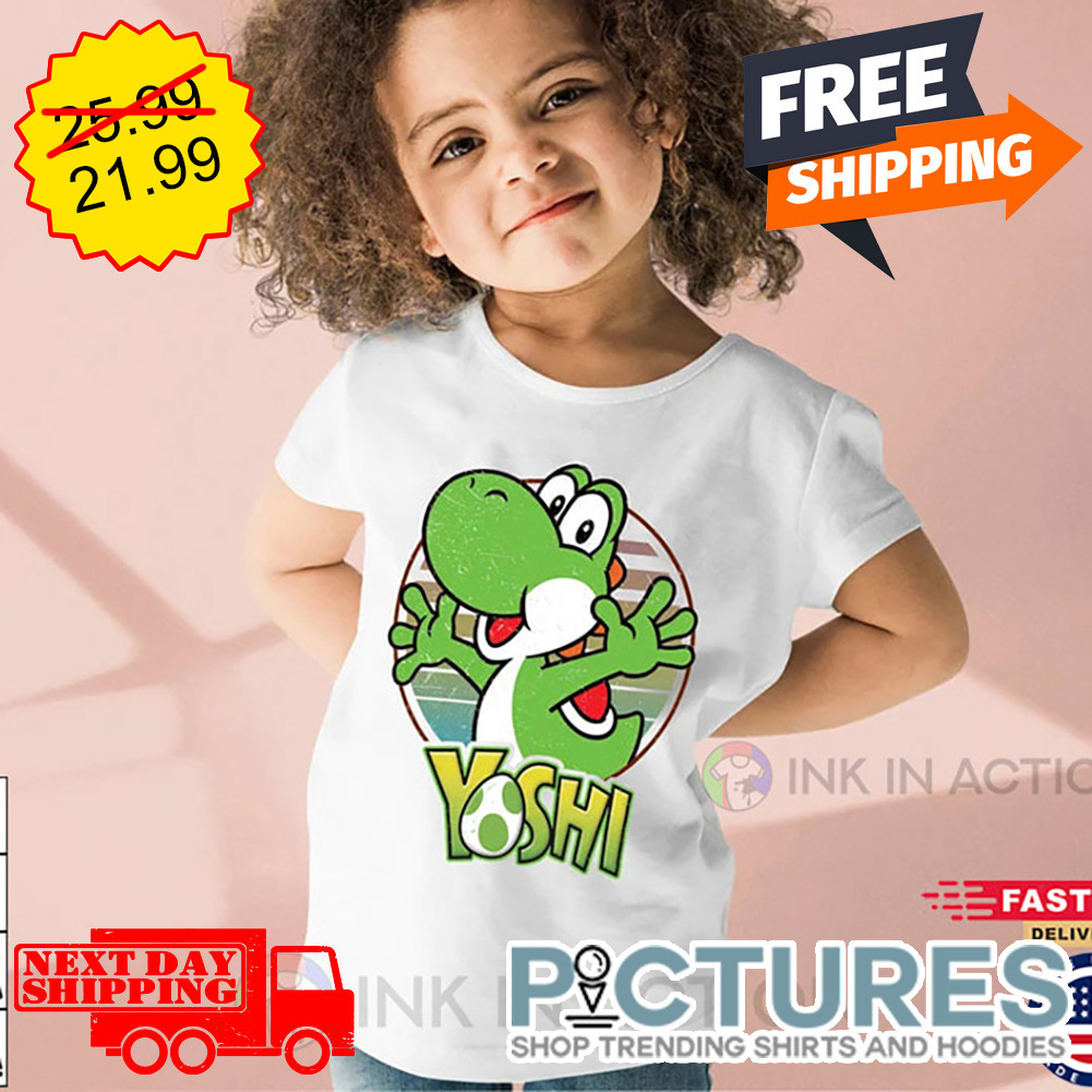 Cute Yoshi Super Mario shirt