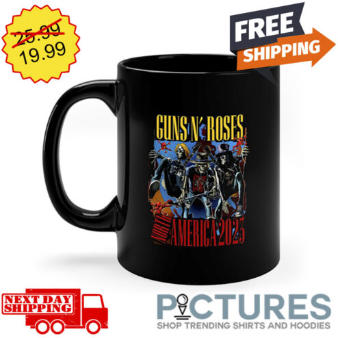 Guns NRoses 2023 North American Rock Band mug