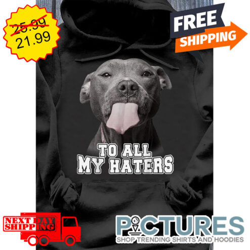 Pitbull Lick To All My Haters shirt