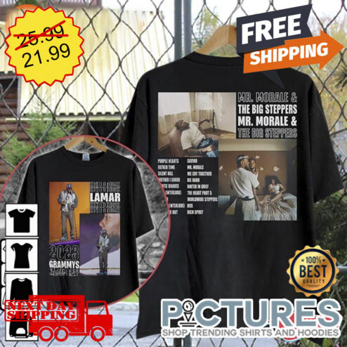 The Grammys 2023 Kendrick Lamar Wins Best Rap Album Shirt