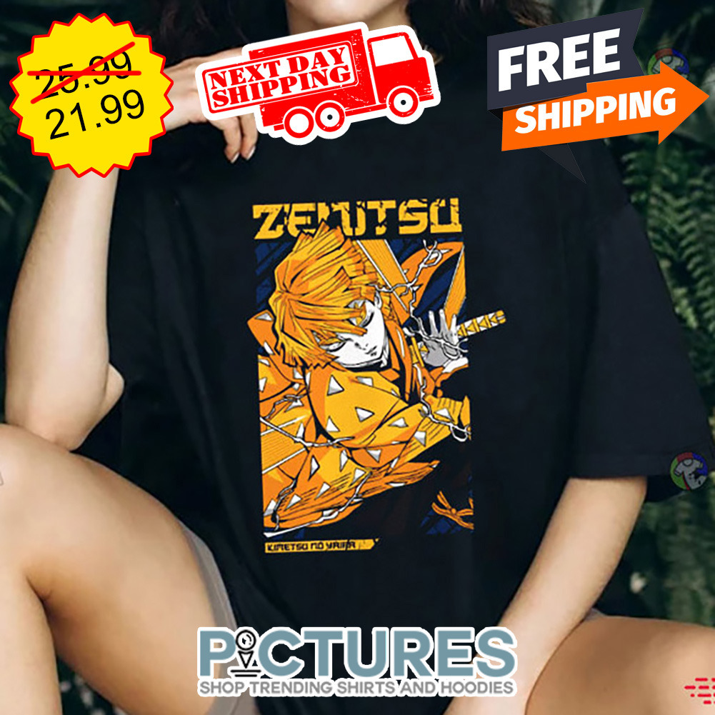 Demon Slayer Kimetsu no Yaiba Zenitsu shirt Demon Slayer Kimetsu no Yaiba Zenitsu shirt