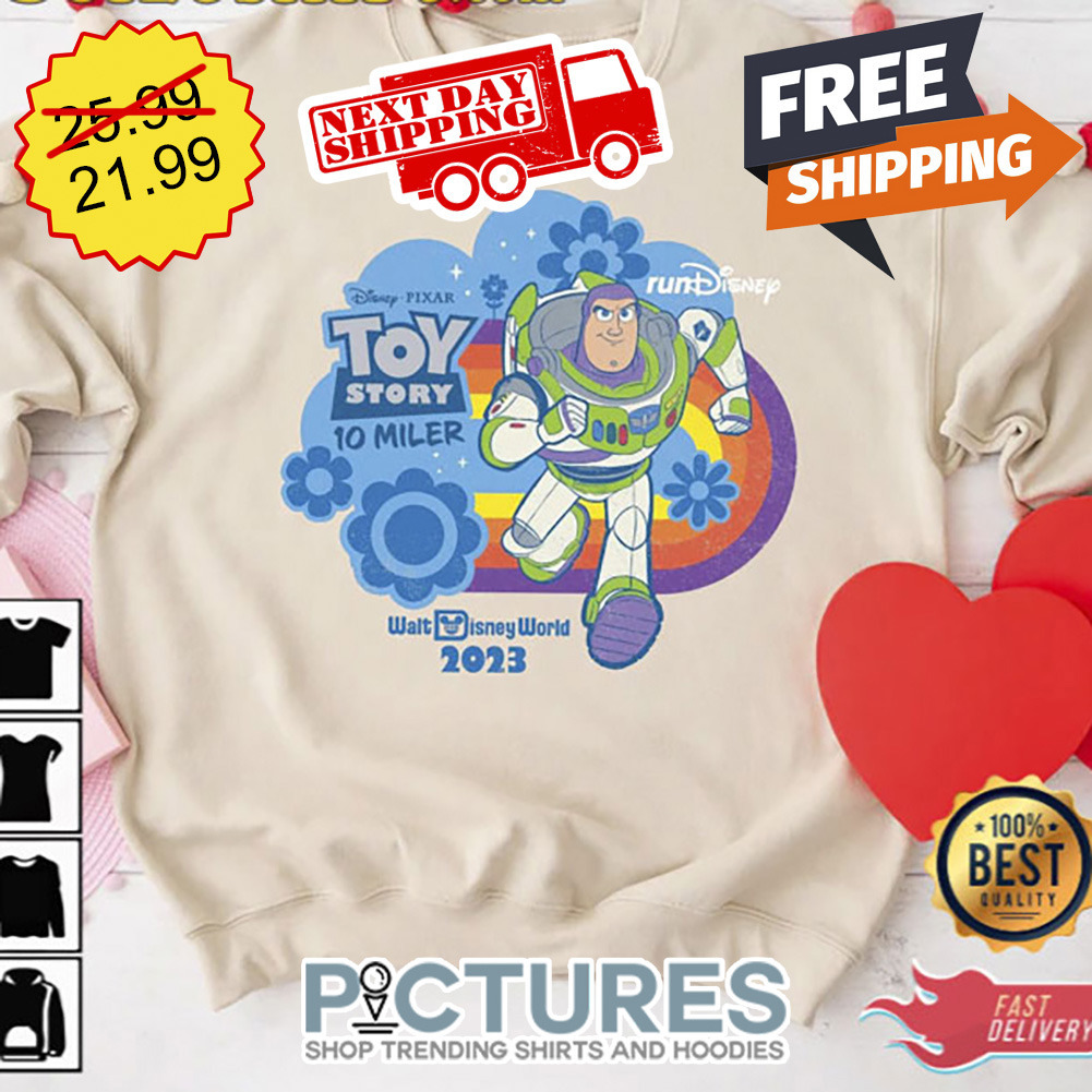 Disney Toy Story 10 Miler Buzz Lightyear 2023 Shirt