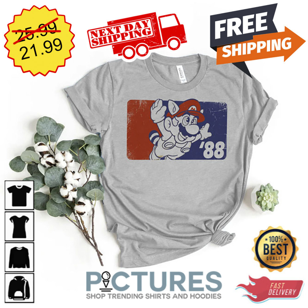 Super Mario Bros 88 Nintendo shirt