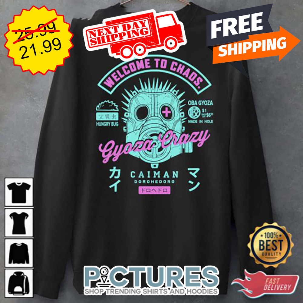 Dorohedoro Welcome to Chaos Neon shirt
