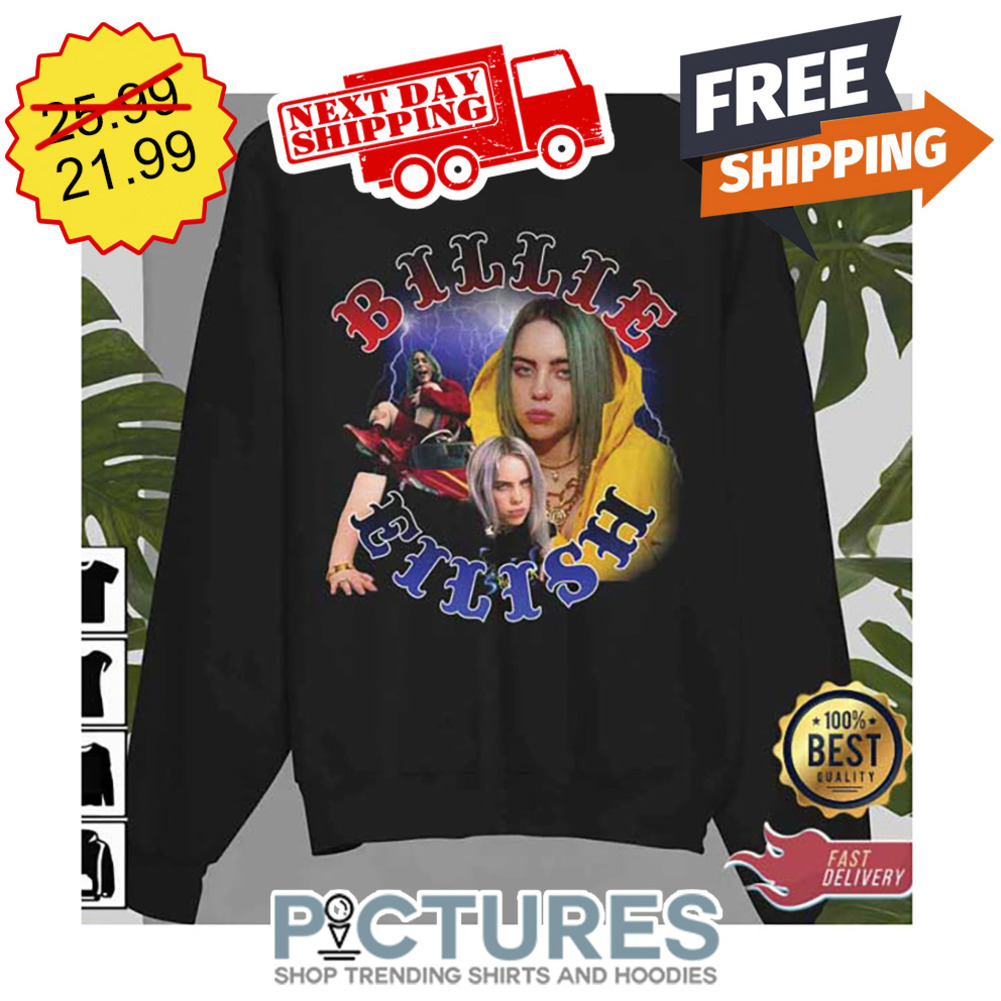 Cool Singer Design Ocean Eyes Billie Eilish shirt