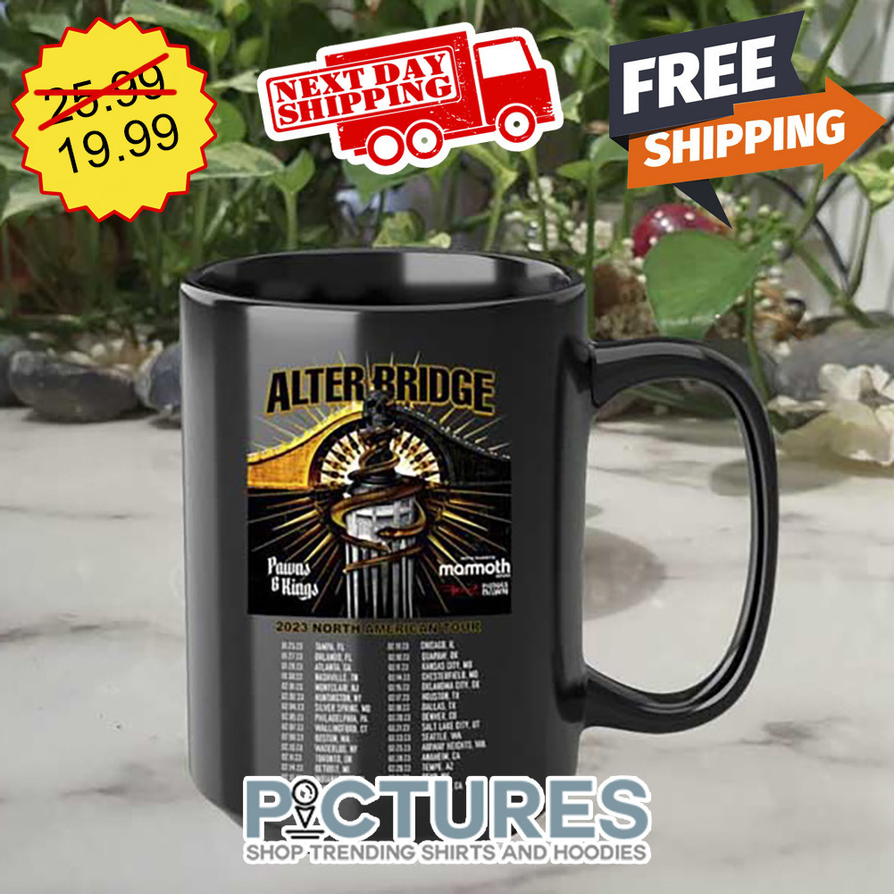 Alter Bridge Pawns and Kings North America Tour 2023 Mug