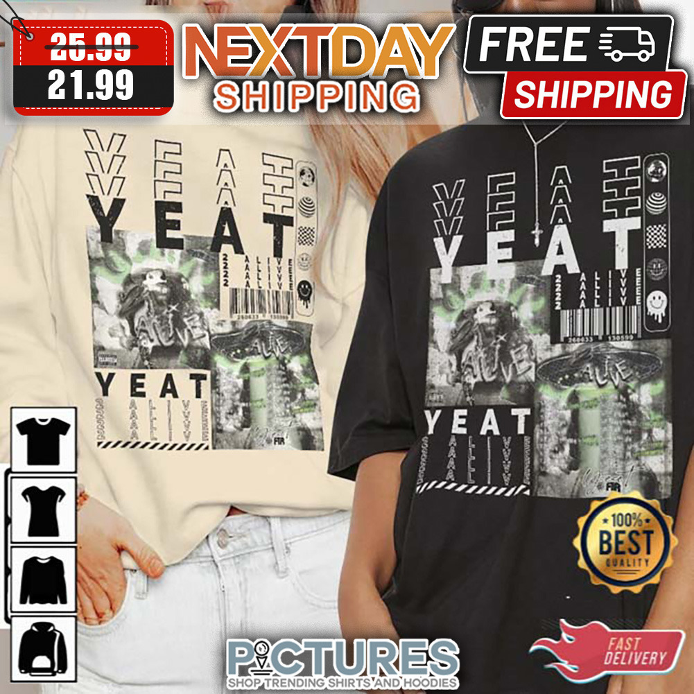 Bootleg Yeat Album 2 Alive Vintage shirt