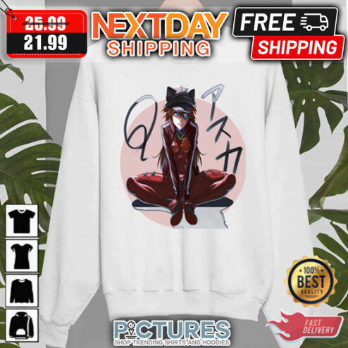 Evangelion Asuka Asuka Anime shirt