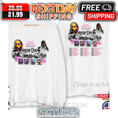 Snoop Dogg High School Reunion Tour 2023 Shirt