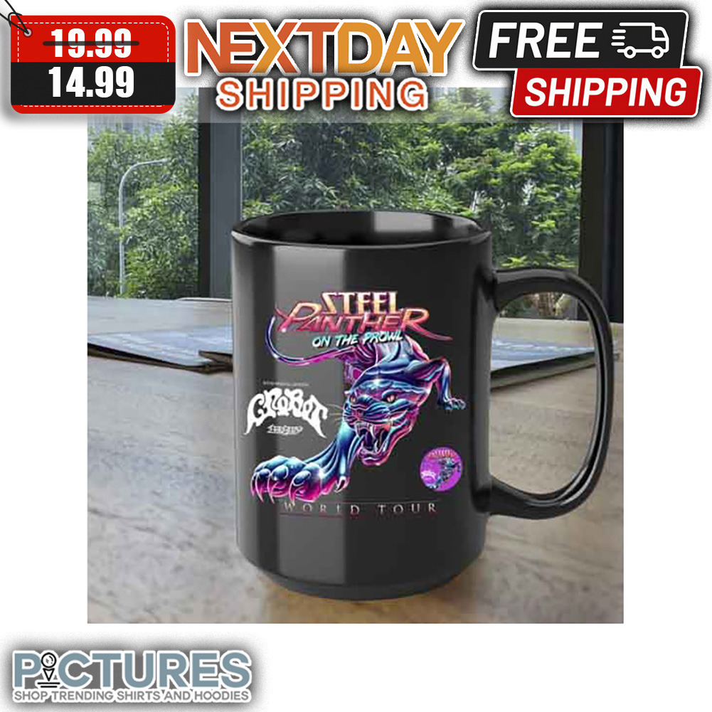 Steel Panther On The Prowl World Tour 2023 Mug