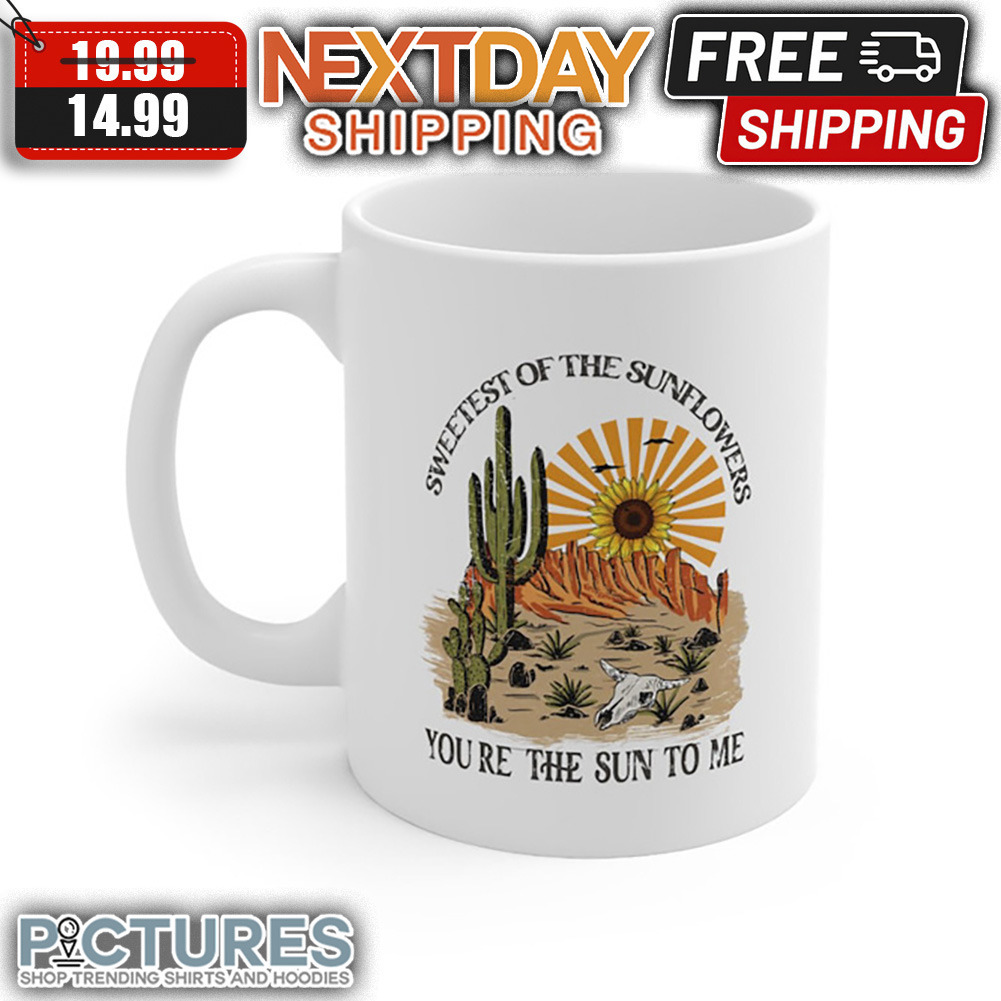 Sweetest Of The Sunflowers Zach Bryan Tour 2023 Mug
