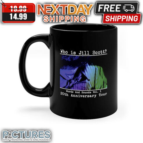 Who is Jill Scott Wods And Sounds Vol.1 20th Anniversary Tour 2023 Mug