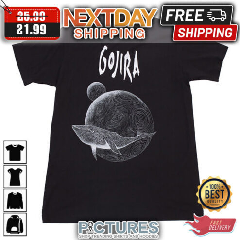 Heavy Metal Gojira From Mars To Sirius 10th Anniversary shirt