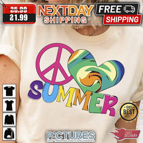 Hello Summer Lovers Hippie shirt