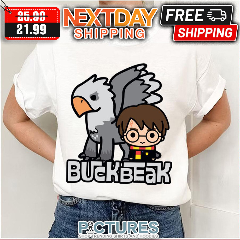Harry Potter And Buckbeak Cartoon shirt