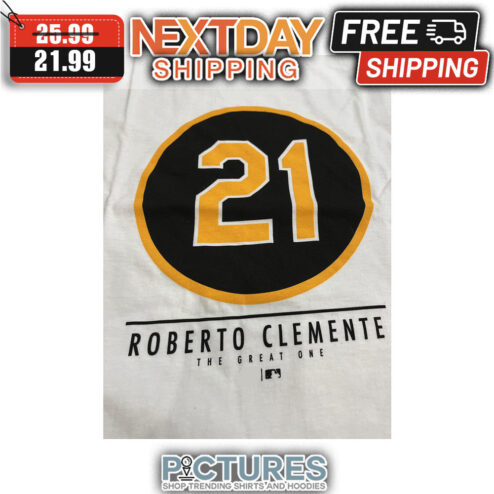 Number 21 Roberto Clemente The Great One shirt