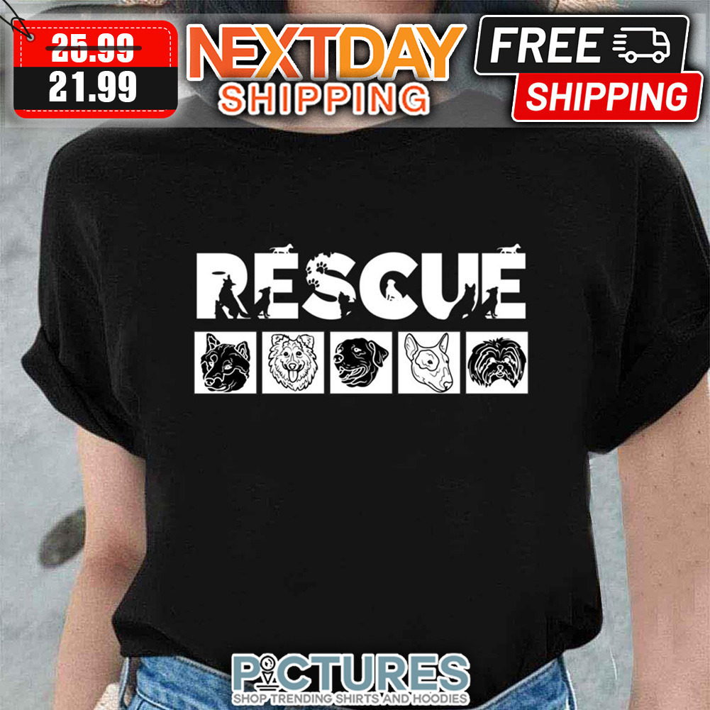 Rescue Signature Dog Breed shirt