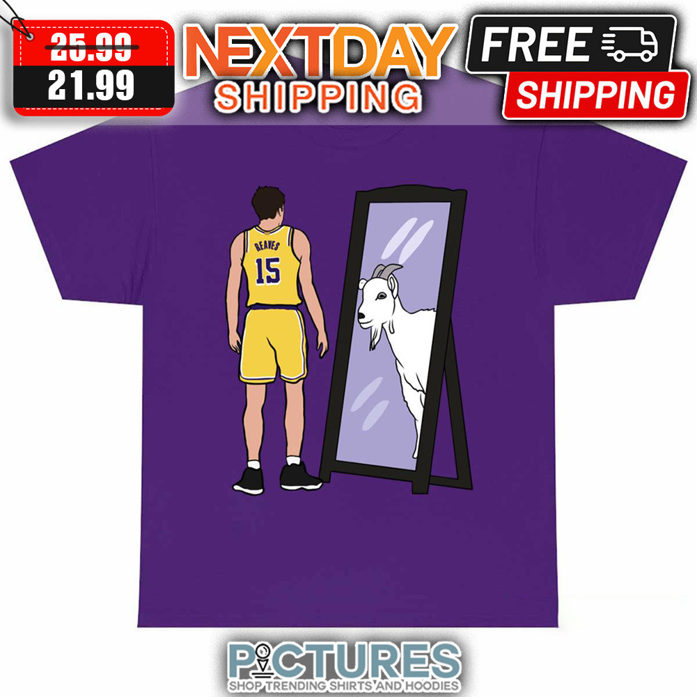 Mirror Goat Austin Reaves Los Angeles Lakers NBA shirt
