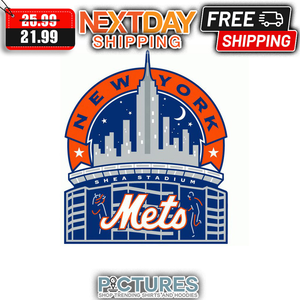 New York Shea Stadium Mets MLB shirt