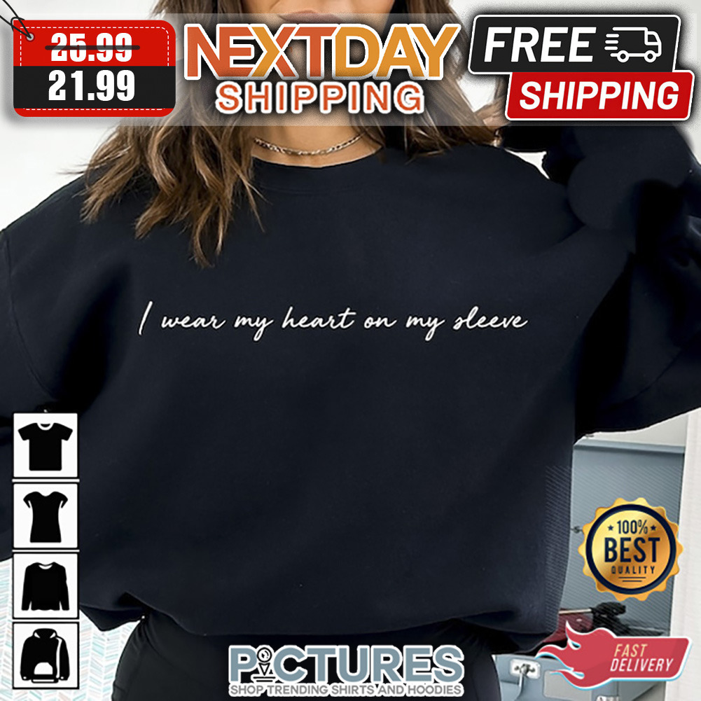 Wear My Heart On My Sleeve Rod Wave shirt