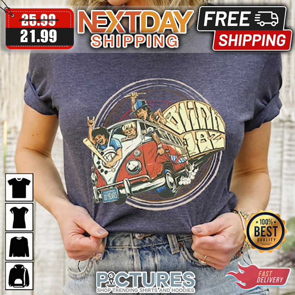 Blink 182 Rock n’ Roll Old School Vintage shirt