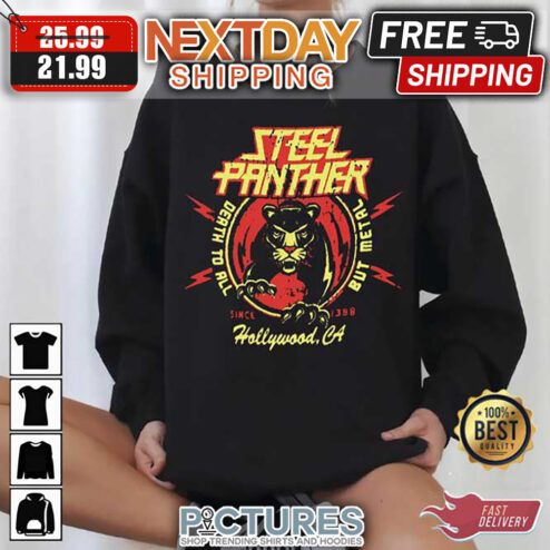 Death To All But Metal Tiger Logo Steel Panther shirt