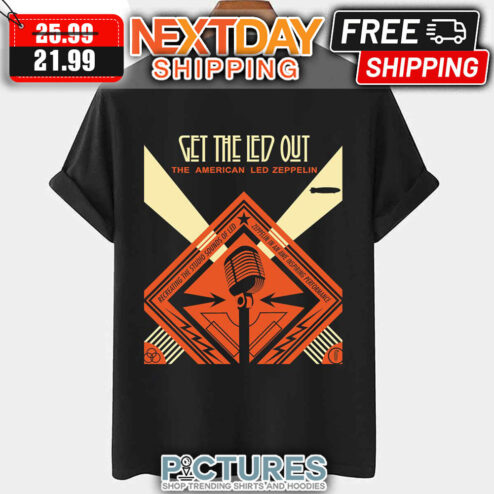 Tigagar Get The Mighty Tour 2019 Get The Led Out Band shirt