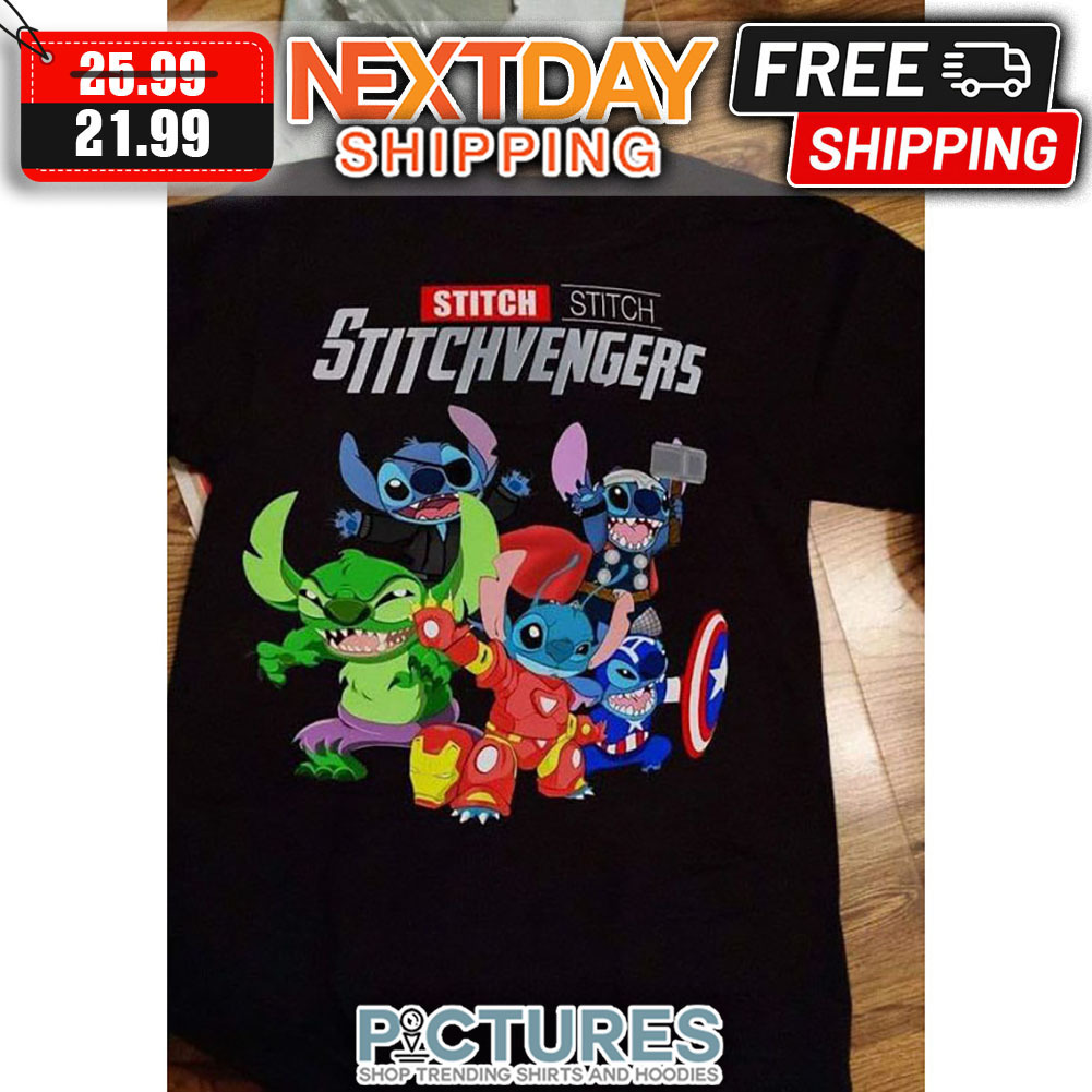 Stitch Stitchvengers Avengers shirt