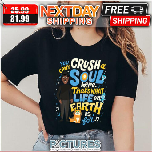 You Can't Crush Soul Here That's What Life On Eath Is For shirt