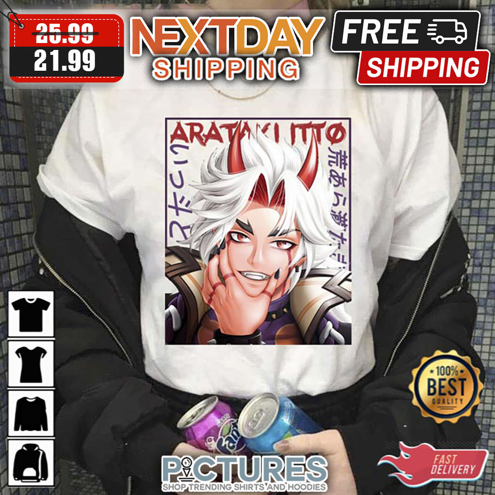 Arataki Itto Genshin Impact Anime shirt