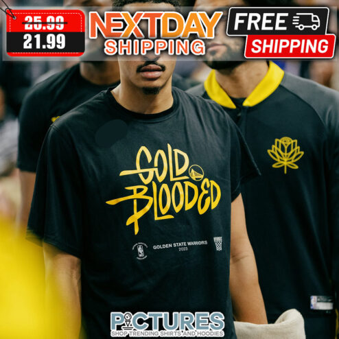 Gold Blooded Golden State Warriors NBA shirt