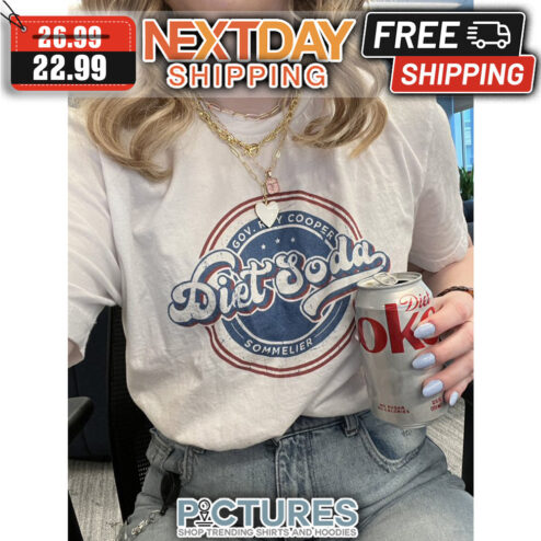 Gov Rey Cooper Diet Soda Sommelier shirt