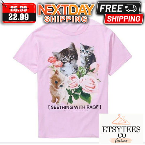 Kitty Cat Seething With Rage shirt