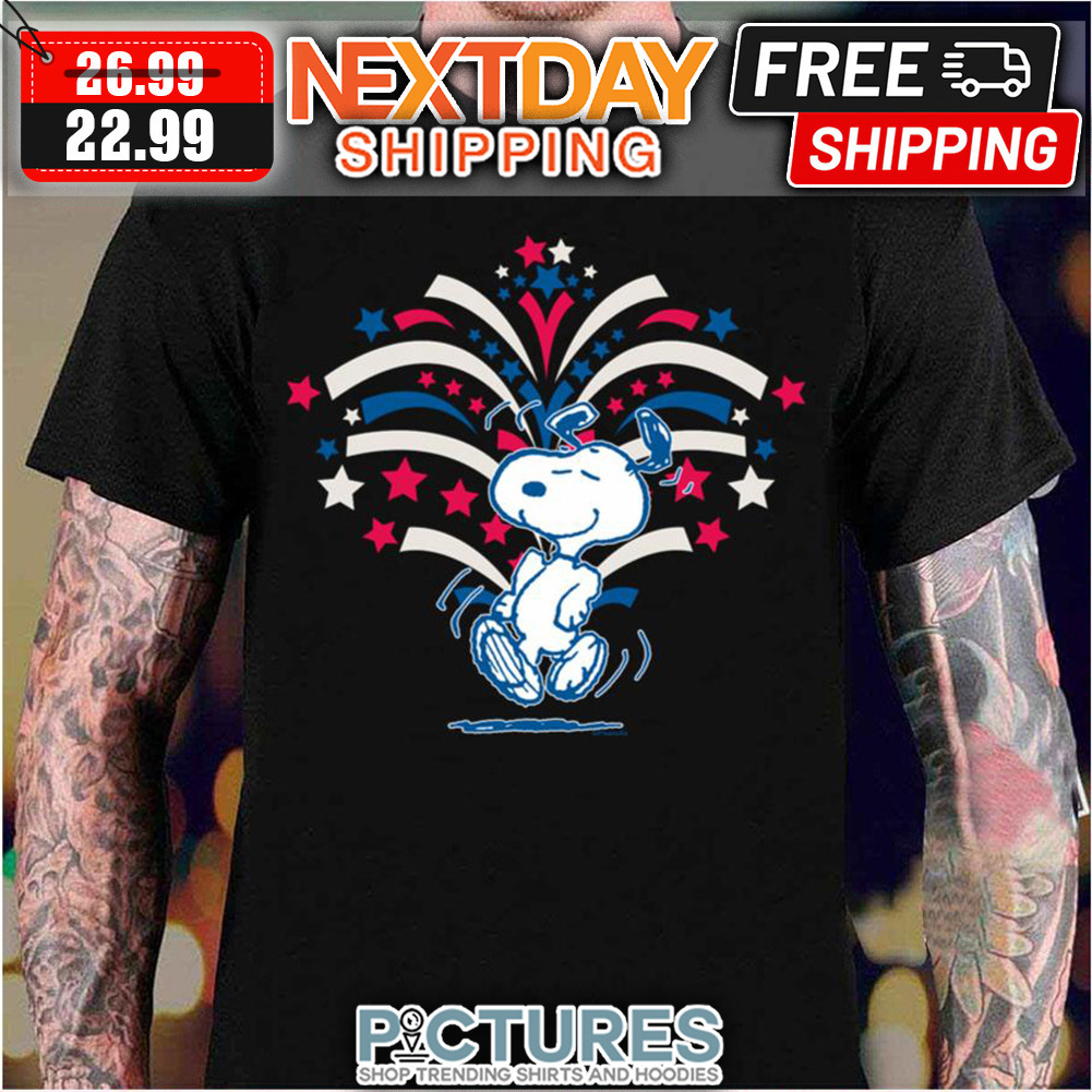 Snoopy 4th Of July Dance Peanuts shirt