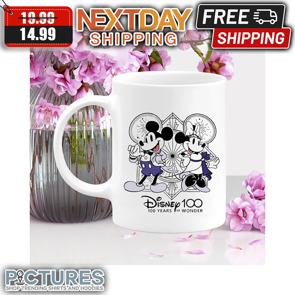 Disney 100 Years Of Wonder 2023 Mickey Minnie Mug