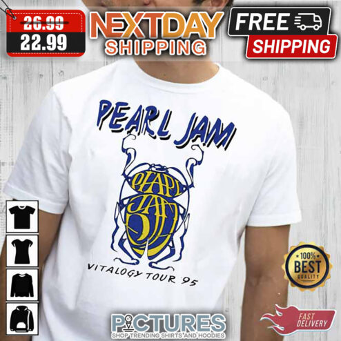 Stickman Pearl Jam Vitalogy Tour 1995 shirt