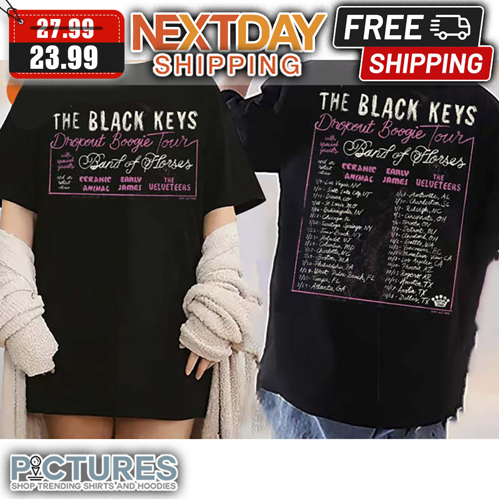 North American Tour The Black Keys Dropout Boogie 2023 shirt