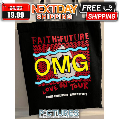 Faith In The Future OMG Love On Tour Louis Tomlinson Harry's Tote Bag