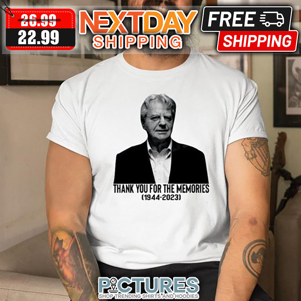 RIP Jerry Springer Thank You For The Memories 1944-2023 shirt