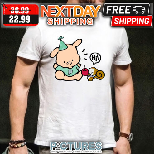 Pippo Pig Say Hi shirt
