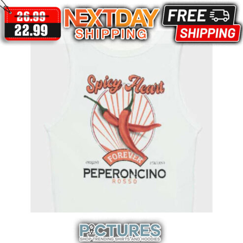 Spicy Heart Forever Peperoncino Rosso shirt