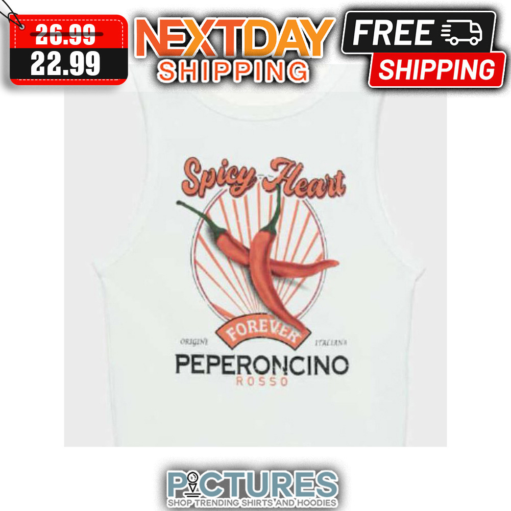 Spicy Heart Forever Peperoncino Rosso shirt