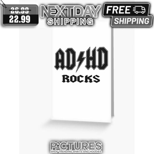 ADHD Rocks ACDC shirt