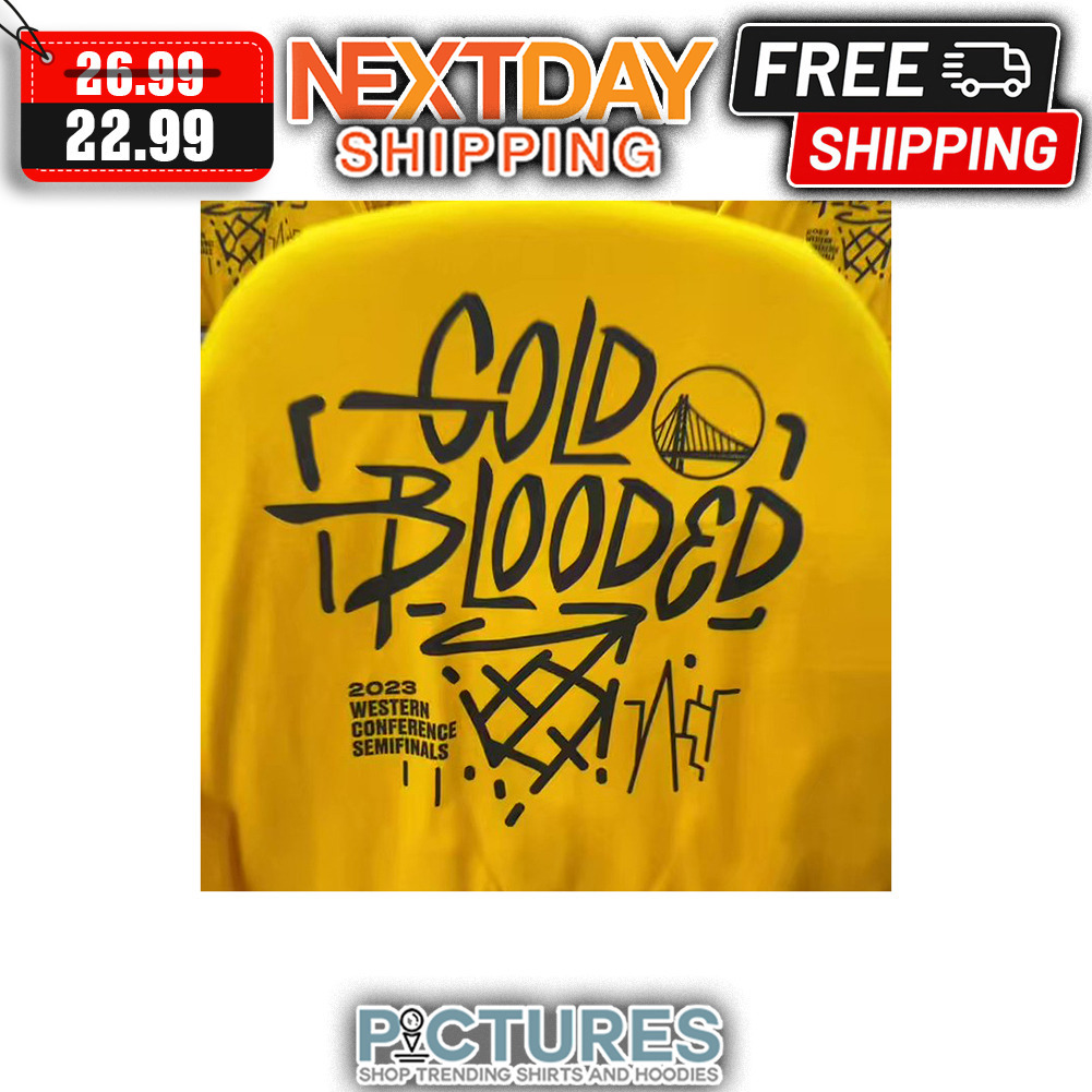 Golden State Warriors Blooded NBA shirt