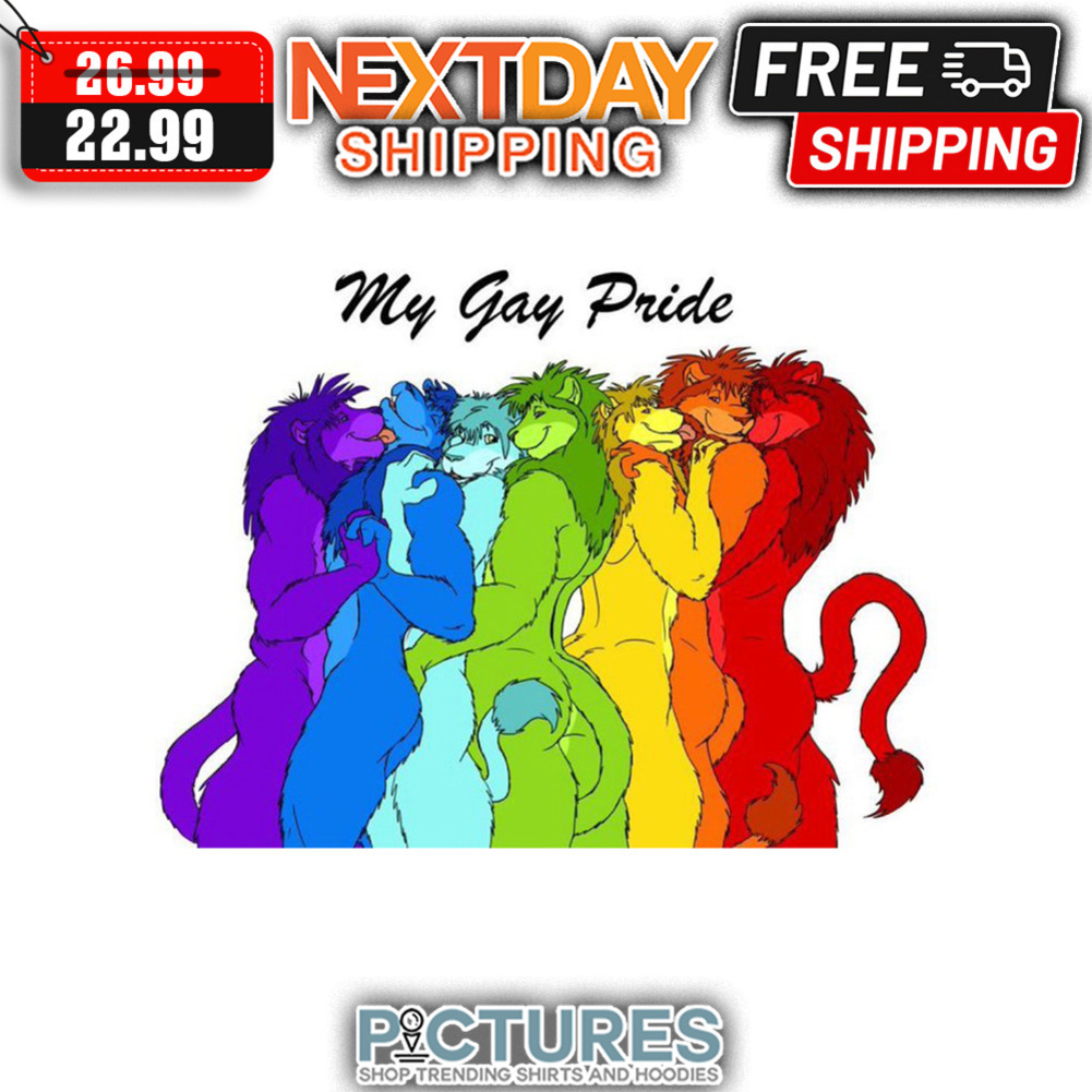Lions My Gat Pride LGBTQ shirt