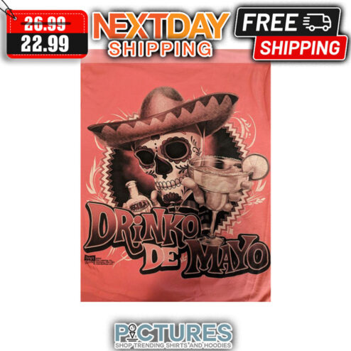 Skull Mexico Drinko De Mayo Margarita shirt